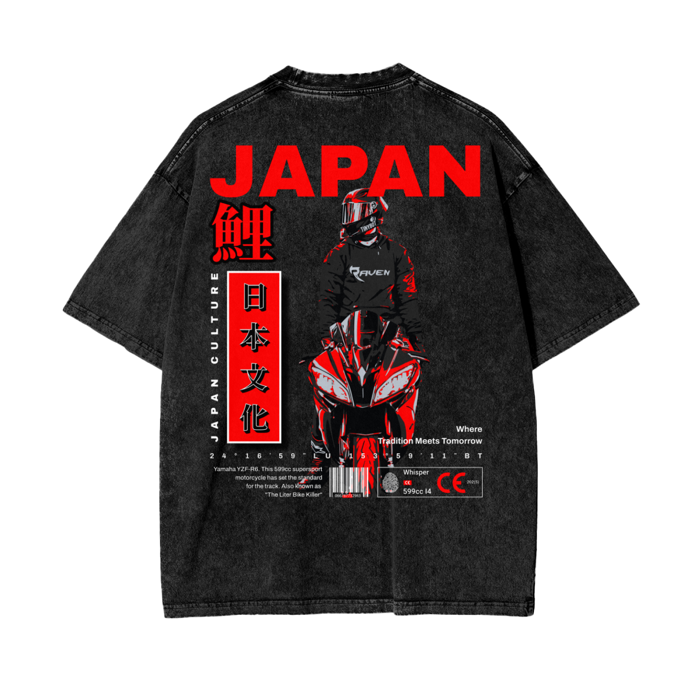 Oversize Snow Washed T-Shirt